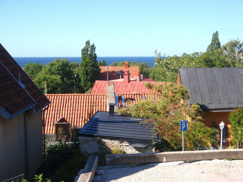 Visby city wall/fortress.